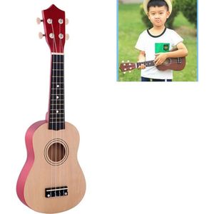 HM100 21 inch Basswood Ukulele kinderen verlichting muziekinstrument (Khaki)