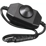 Knop Controller Dimmer voor Single Color LED Strip Light (Zwart)