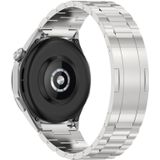 Voor Huawei Horloge GT4 / GT3 / GT2 / GT 46mm Drie Stammen HW Gesp Metalen Horlogeband