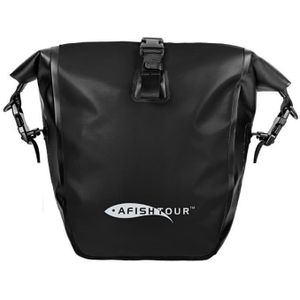 AFISHTOUR FB2039 Outdoor Sports Waterproof Bicycle Bag Large Capacity Cycling Bag  Size: 15L(Black)