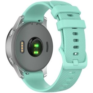 Voor Garmin silicone Smart horloge vervangende riem armband  grootte: 18mm universeel (mintgroen)