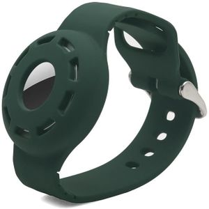 Anti-Scratch Schokbestendig Siliconen Armband Band Beschermkap voor Airtag