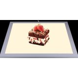 PULUZ 1200LM LED fotografie Shadowless licht Lamp deelvenster Pad met Switch  acryl materiaal  geen Polar dimmen licht  34.7 x 34.7 cm effectieve gebied  UK stekker