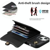 Voor iPhone 14 / 13 RFID-kaartsleuf telefoonhoes met lang koord