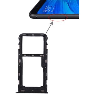 2 SIM-kaarthouder / Micro SD-kaart lade voor Xiaomi Redmi 5(Black)