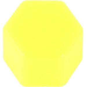 20st siliconen lichtgevende auto wieldop  geel