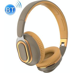 H7 Opvouwbare draadloze Bluetooth-headset met microfoonondersteuning TF-kaart  AUX (bruin-groen)