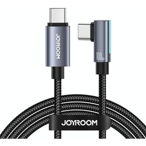 JOYROOM S-CC100A17 100W USB-C/Type-C naar USB-C/Type-C Elleboog snellaadgegevenskabel  lengte: 1 2 m
