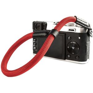 Klimtouw Camera Polsband SLR Camera Slijtvaste Armband(Rood)