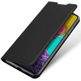 For Samsung Galaxy M53 5G DUX DUCIS Skin Pro Series Flip Leather Phone Case(Black)