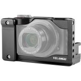 YELANGU C13 YLG0713A Video Camera Cage Stabilisator voor Canon Powershot G7X Mark III / G7X3 (Zwart)