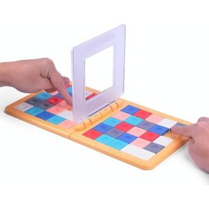 Kinderen educatieve puzzels ouder-kind interactieve concurrerende desktop speelgoed Kubus B