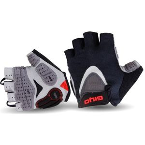 GIYO S-01 GEL Shockproof Cycling Half Finger Gloves Anti-slip Bicycle Gloves  Size: M(Black)