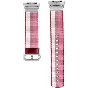 Voor Galaxy Gear S2 & R720 nylon band (rood)