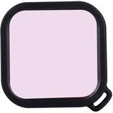 Square Housing Diving Color Lens Filter voor Insta360 ONE R 4K Edition / 1 inch dition (Roze)