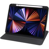 Voor iPad Pro 11 2022/2021/2020/2018 acryl 360 graden rotatie houder tablet lederen tas
