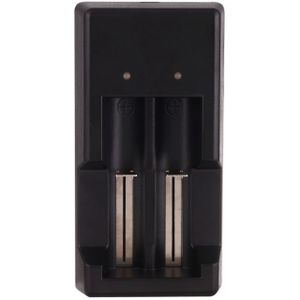 TOMO V6-2 USB Smart Battery Charger met indicatielampje voor 18650 / 18500 / 17650 / 16340 / 14500 / 10500 Li-ion accu / AA / AAA-batterij