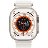 T800 Ultra 1 99 inch Ocean Silicone Band Smart Watch Ondersteuning Hartslag / ECG