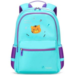 TigerNU T-B9030A Kinderen Reflecterende rugzakreductie Negatieve Ridge Schoolbag (Blue Purple)
