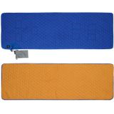 Winter USB Oplaadbare Smart Seven Zone Verwarming Anti-koude Slaapzak Pad (Blauw Oranje)