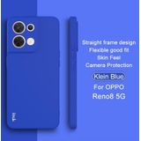 Voor Oppo Reno8 5G IMAK UC-4-serie Straight Edge TPU Soft Protective Case (Klein Blue)
