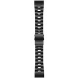 Voor Garmin Fenix 7X Solar 26 mm titanium legering horlogeband met snelsluiting