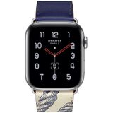 Voor Apple Watch 3 / 2 / 1 Generatie 42mm Universal Silk Screen Psingle-ring Watchband (Grijs)