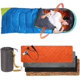 Winter Outdoor Camping Smart Portable Verwarming Slaapmat (oranje rood)