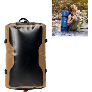 60L Outdoor Zwemmen Duiken Surfen full waterproof rugzak grote capaciteit bergbeklimmen apparatuur tas (Kaki)