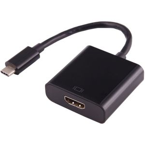 USB-C / Type-C Male 3.1 naar HDMI female Adapter  kabel voor MacBook 12 inch  legt Pixel 2015  Nokia N1 Tablet PC  lengte: ongeveer 10cm