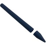 Stylus pen silica gel beschermende case voor Microsoft Surface Pro 5/6 (donkerblauw)