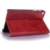 Krokodil textuur horizontale Flip lederen draagtas met houder & kaartsleuven & portemonnee voor Galaxy tab A 8 0 (2019) (rood)