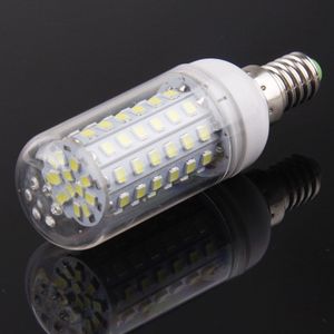 E14 6W 320LM mas lichte gloeilamp  72 LED SMD 2835  witte licht  AC 220V