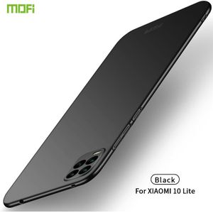 Voor Xiaomi Mi 10 Lite MOFI Frosted PC Ultra-thin Hard Case(Zwart)