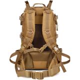 Waterproof Nylon Backpack Shoulders Bag Outdoors Hiking Camping Travelling Bag  Capacity:45L(Black)