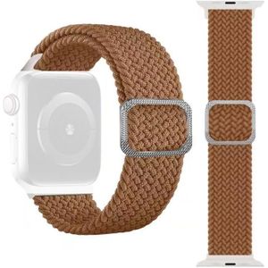 Gesp gevlochten elastische band horlogeband voor Apple Watch Series 6 & SE & 5 & 4 40 MM / 3 & 2 & 1 38mm