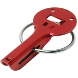 Een paar universele auto motor Cover Lock Hood Lock auto wijziging Cover Lock Pull-type Cover Lock Mount Bonnet motorkap Pins Lock voor auto Modification(Red)