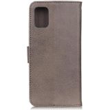 Voor OPPO Find X3 / Find X3 Pro KHAZNEH Cowhide Texture Horizontal Flip Leather Case with Holder & Card Slots & Wallet (Khaki)