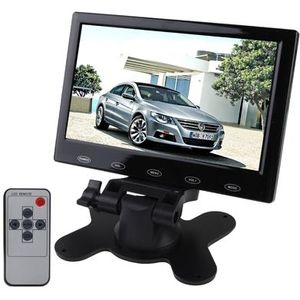 7 0 inch touch-knop auto achteruitkijk LCD-monitor met standaard  volledige afstandsbediening (zwart)