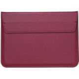 Universeel Envelop stijl zacht PU Leren Hoesje voor 11.6 inch Laptop of Tablet  Afmetingen: 32.5 x 21.5 x 1 cm