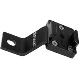 Metalen houder / Mount voor oa op de motor geschikt voor HERO 4/5 SESSION / (2018) 7 / 6 / 5 / 4 / 3+ / 3 / 2 / 1(zwart)