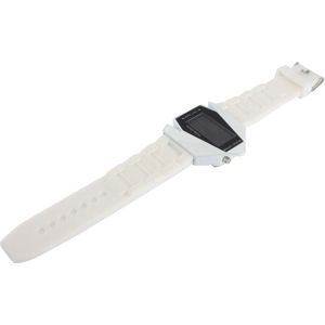 Mode LED Digital horloge met speciale ontwerp Case (wit)