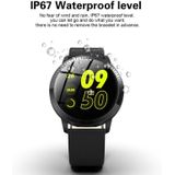 CF18 1 22 inch kleurenscherm IPX67 waterdichte Bluetooth SmartWatch  ondersteuning oproep herinnering/hartslag monitoring/Blood Drukbewaking/slaapbewaking (grijs)