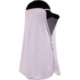 Zomer Ice Silk Sunshade Outdoor Hat Gordijn Dames Anti-UV Rijden Sjaal Hoofddoek (XXTJ49 Lavendel Purple)