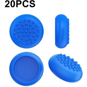 20 PCS Perifere Knop VR Handvat Rocker Siliconen Beschermhoes  Voor Oculus Quest 2 (Blauw)