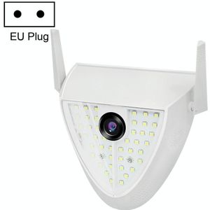 DP16 2 0 megapixel 42 LED's tuin licht slimme camera  ondersteuning bewegingsdetectie / nachtzicht / spraakintercom / TF-kaart  EU-stekker
