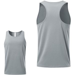 H-vorm zomer heren sportvest casual ademend sneldrogend hardloopvest voor buiten  maat: L