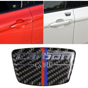 Auto-styling Carbon Fiber B kolom sticker