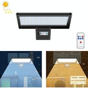 Buiten Waterdichte LED-straatlantaarn Landschap Energiebesparende Spotlight Solar Light  Style: Afstandsbediening + Sensor (koud wit licht)