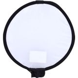 30cm Universele Ronde Opvouwbare Flitslicht Soft Box  is zonder Flitser houder (zwart + wit)